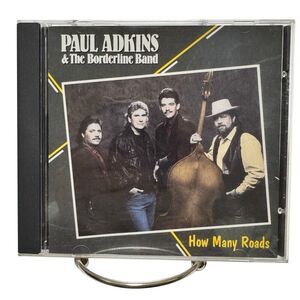How Many Roads by Paul Adkins (CD, May-1993, Rebel) Bluegrass